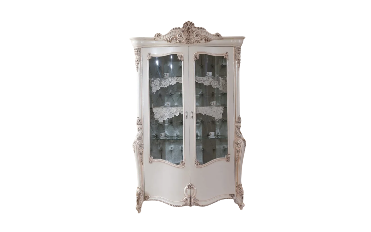 Hk İnci Klasik Beyaz Silver Vitrin