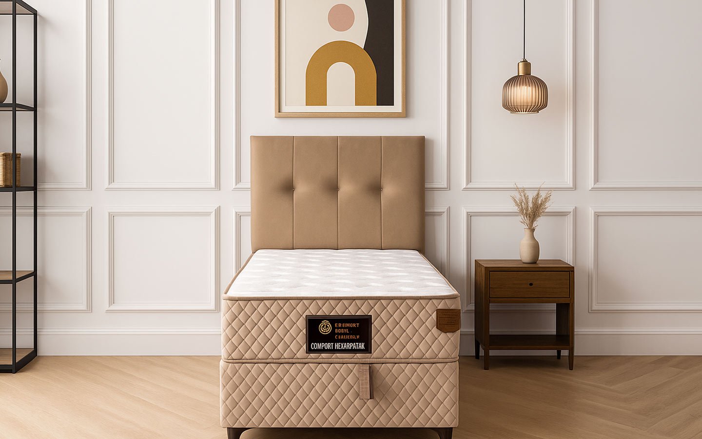 Vega Yatak Baza Başlık Set (90 Cm X 190 Cm)