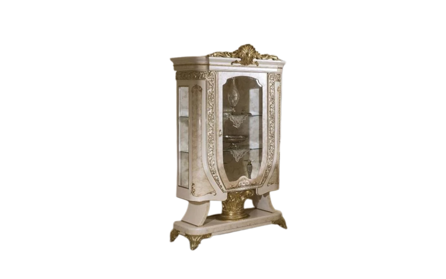 Hk Yakut Beyaz Gold Klasik Vitrin