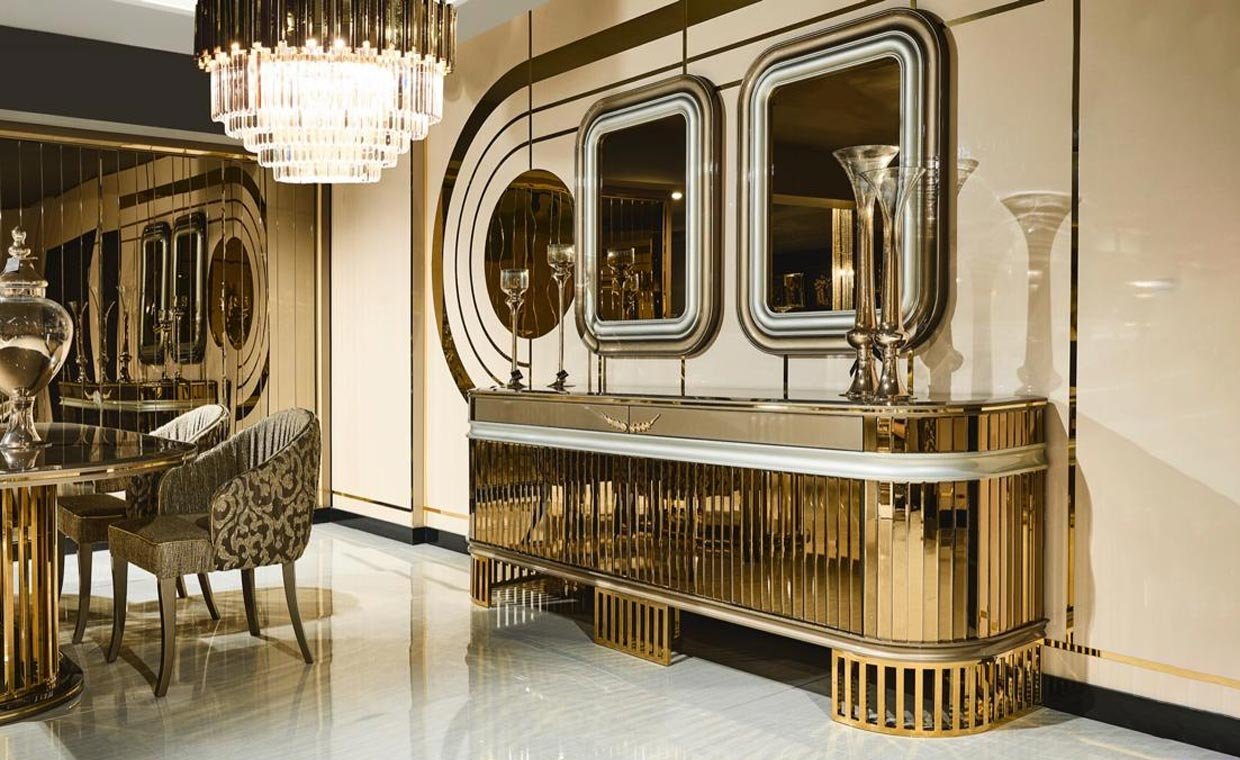 Lima Luxury Konsol Aynası-2