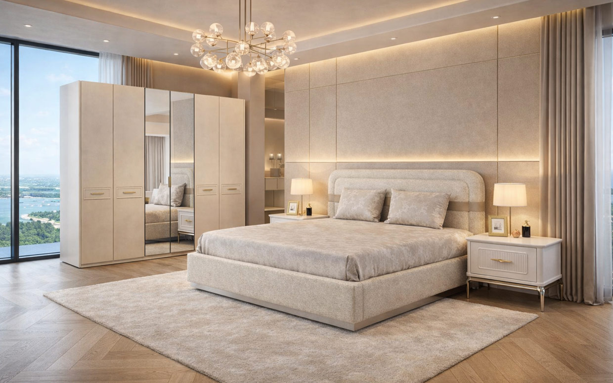 Belis Bazalı Başlıklı Karyola-2