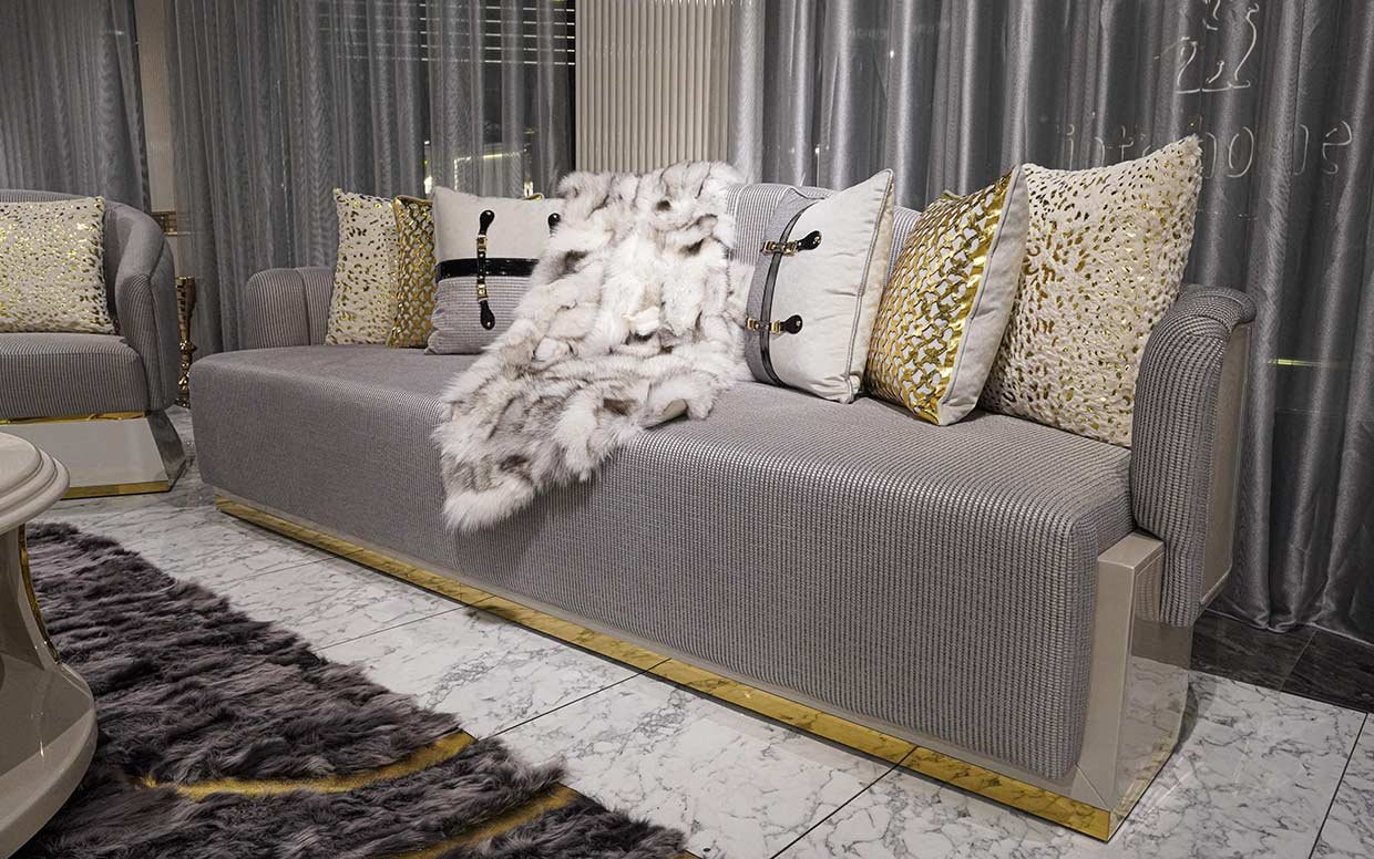 Etro Klasik Üçlü Koltuk-2