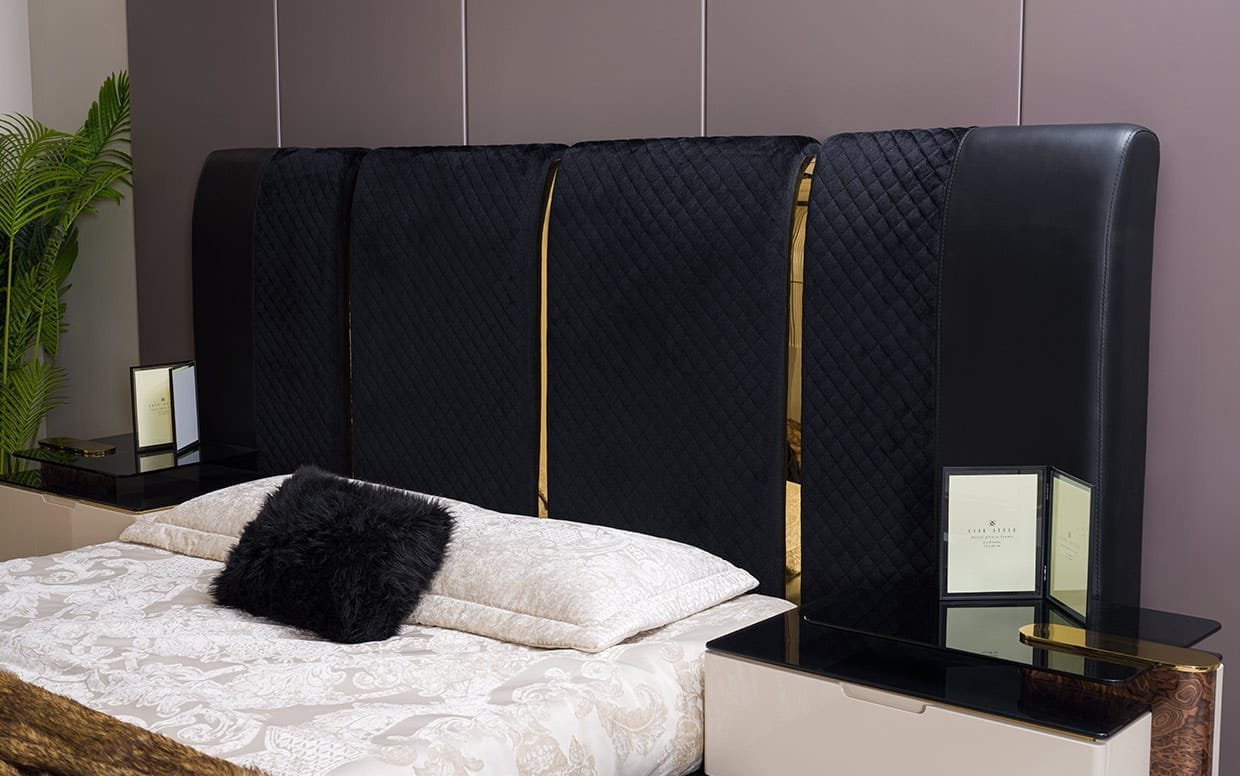 Floransa Luxury Karyola ve Başlık (Bazalı)-2