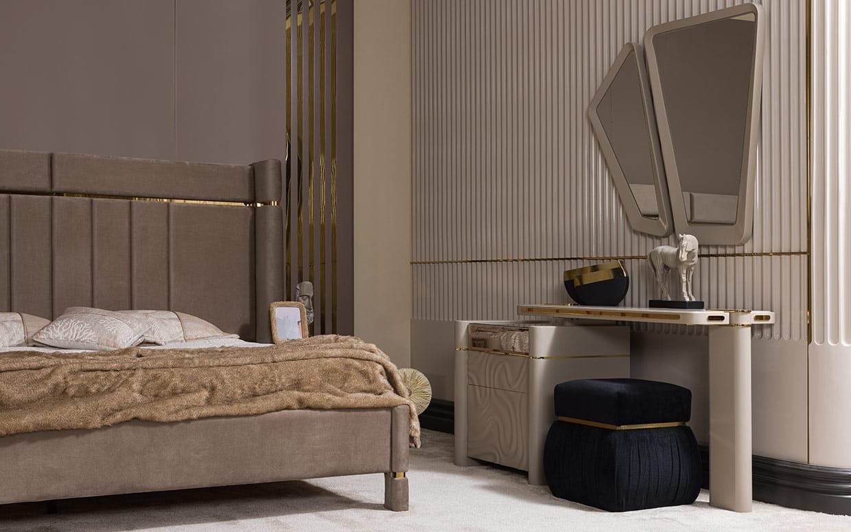 Hera Gold Luxury Yatak Odası-2