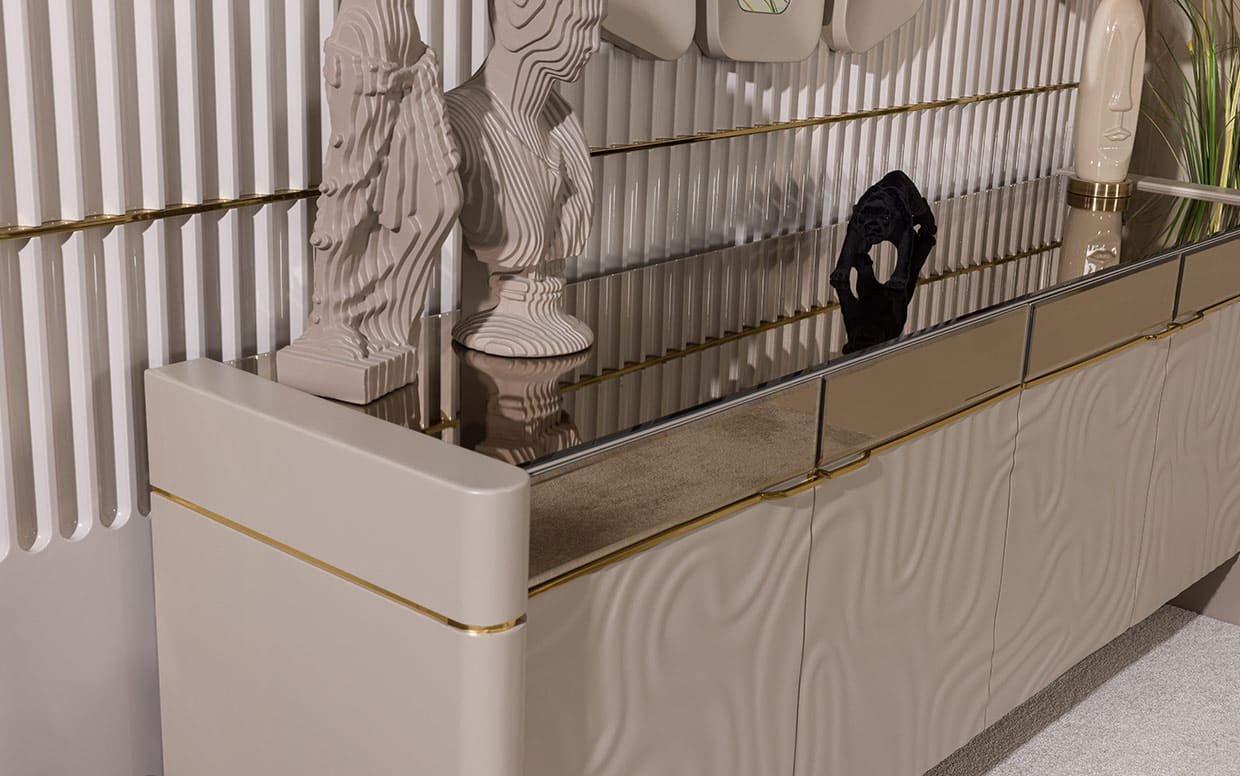 Hera Gold Luxury Konsol-2