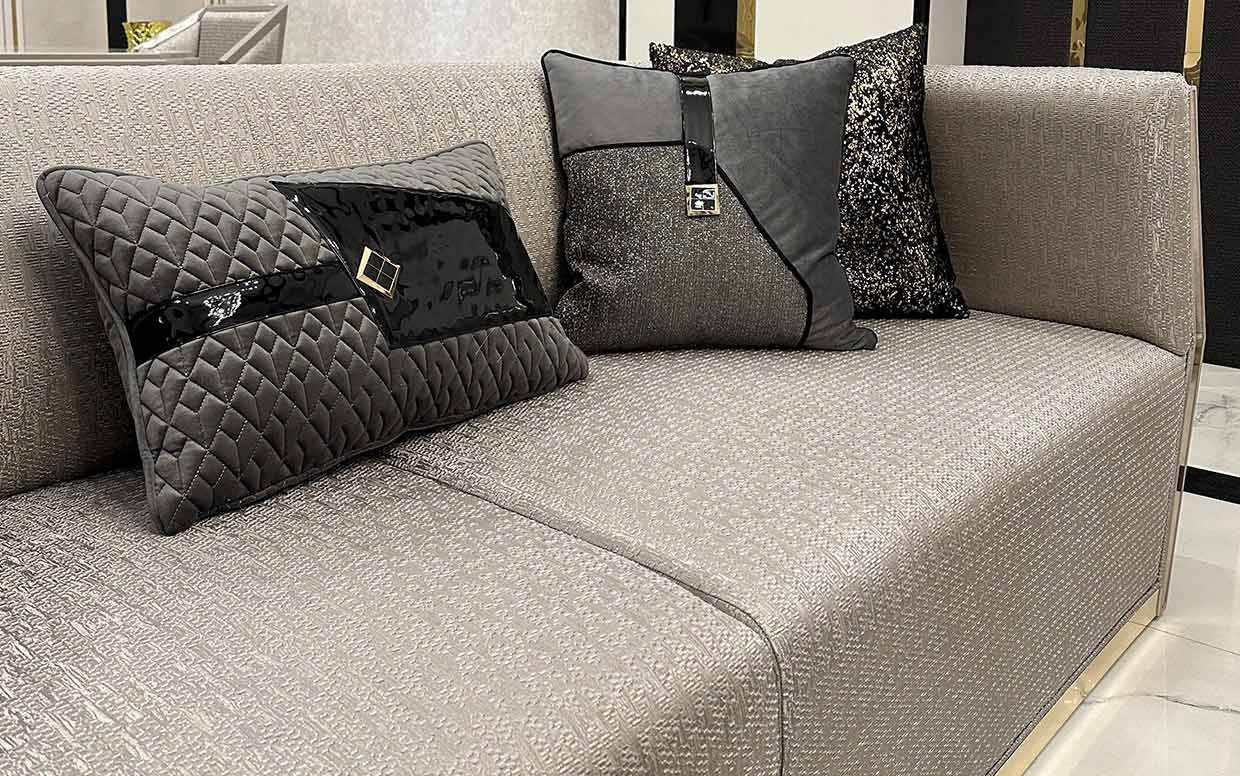 Lotus Açılı Kolçaklı Üçlü Koltuk-2