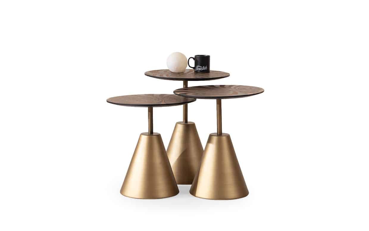 Mont Brass Zigon Sehpa