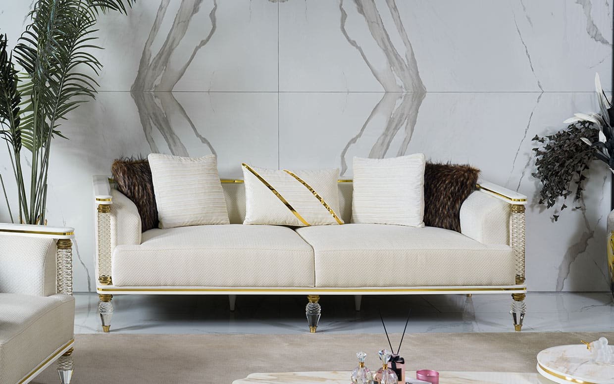 Paris Luxury Üçlü Koltuk-2