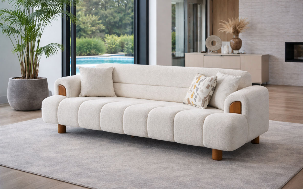 Rattan Üçlü Koltuk-2