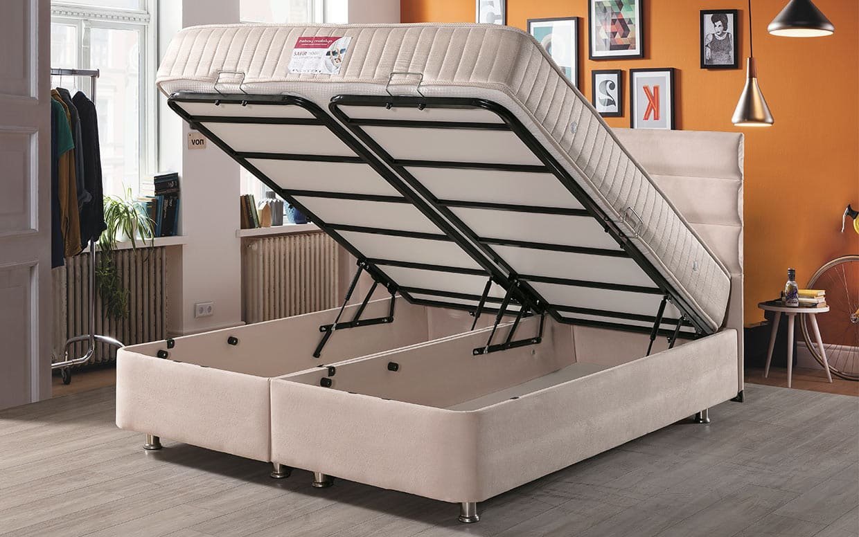 Relax Yatak Baza Başlık Set (160 Cm X 200 Cm)-2