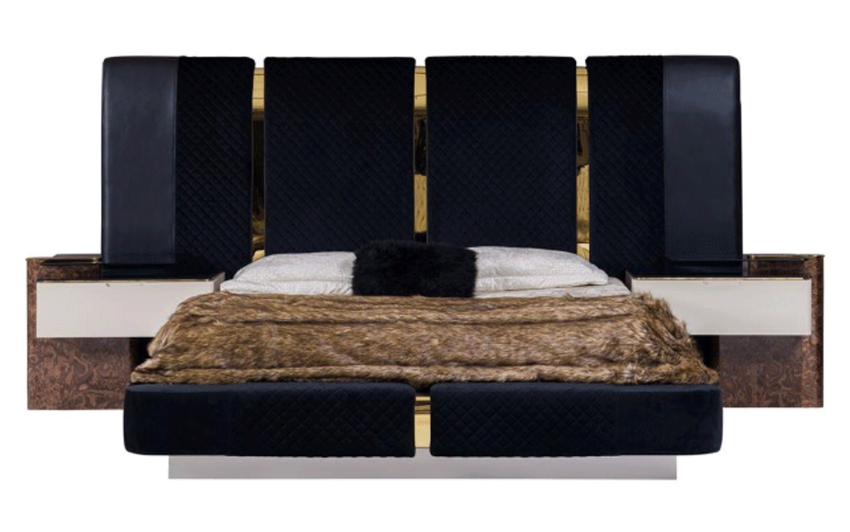 Floransa Luxury Karyola ve Başlık (Bazalı)