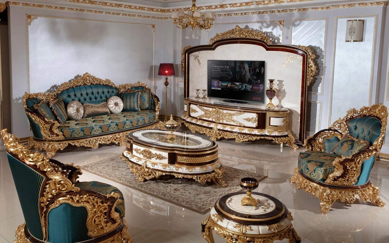 Hk Sultan Klasik Koltuk Takımı