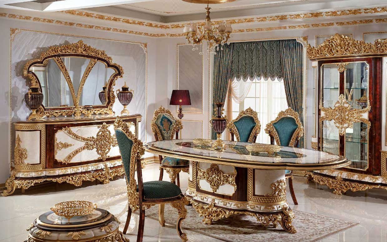 Hk Sultan Klasik Yemek Odası