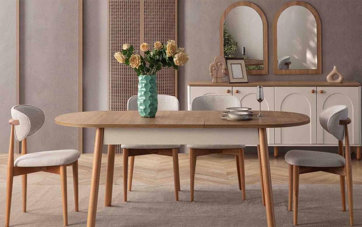 Zen Bohem Yemek Odası-2