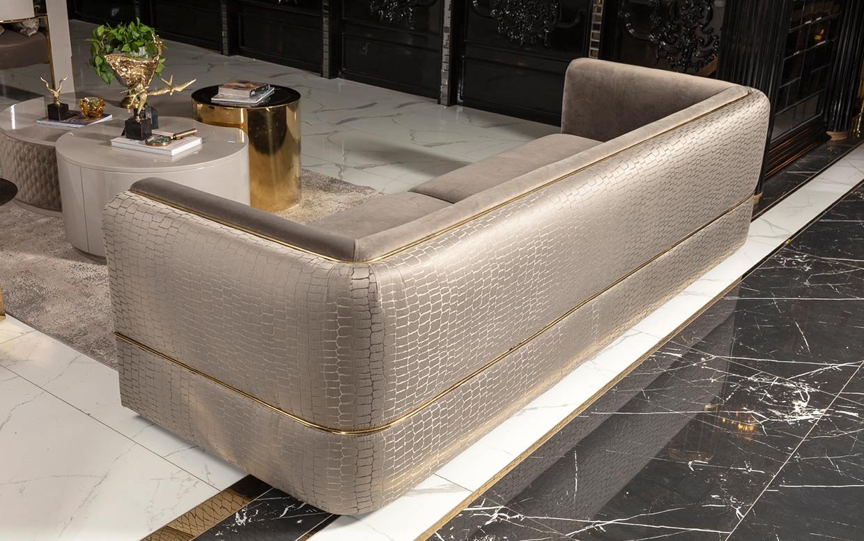 Napoli Luxury Üçlü Koltuk-2